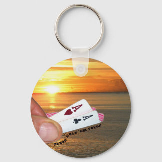 Texas Hold'em Sunset Schlüsselanhänger