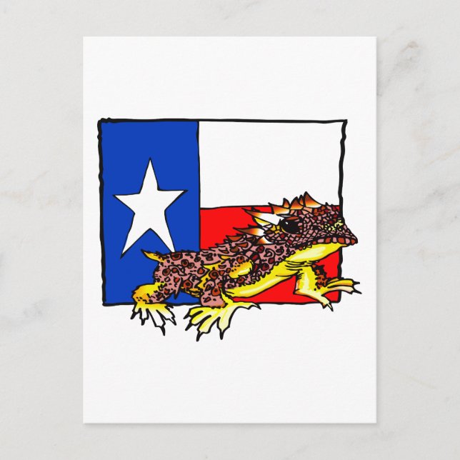 TEXAS HORNEAD POSTKARTE (Vorderseite)