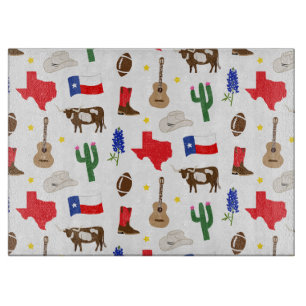 Texas Icons Schneidebrett