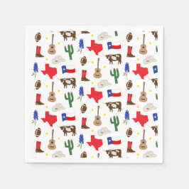 Texas Icons Serviette