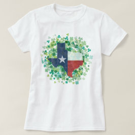 Texas in Clover - St. Patrick's Day T-Shirt