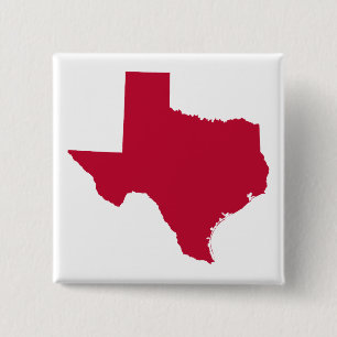 Texas in Red Button