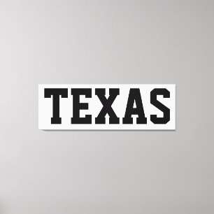 Texas Independence Day Leinwand 57x18