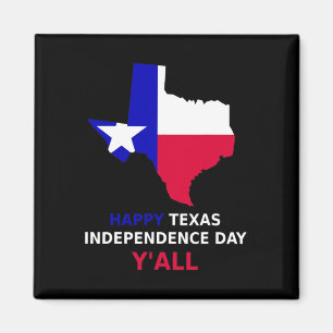 Texas Independence Day Magnet