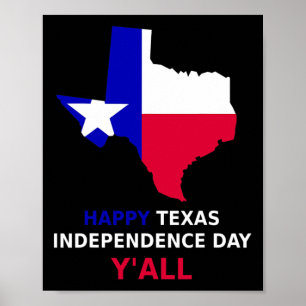 Texas Independence Day Poster