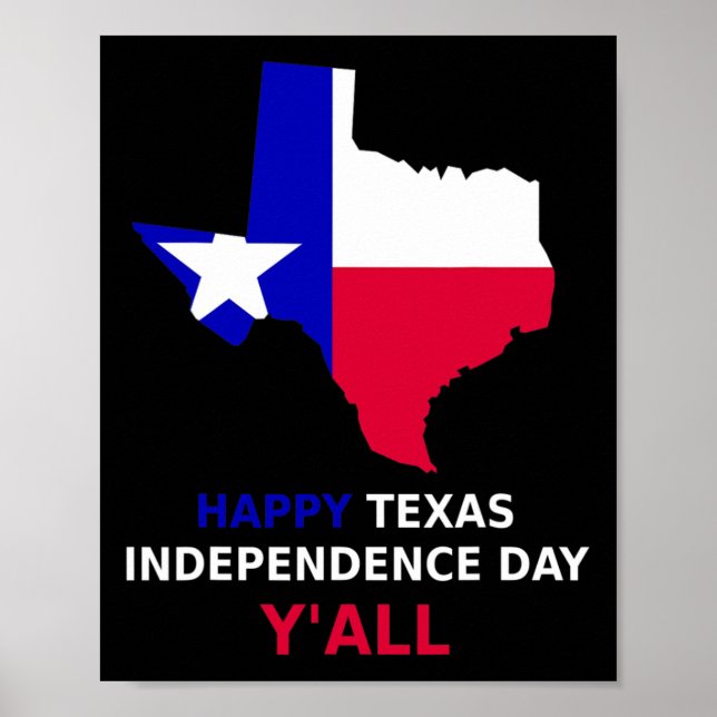 Texas Independence Day Poster (Vorne)