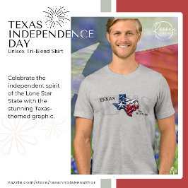 Texas Independence Day Unisex Tri-Blend Shirt