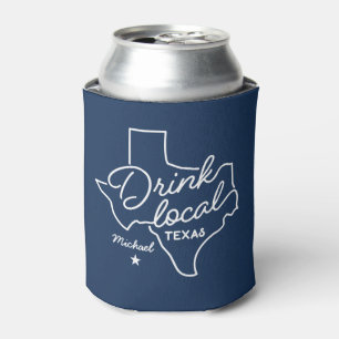 Texas Individuelle Name Dosenkühler