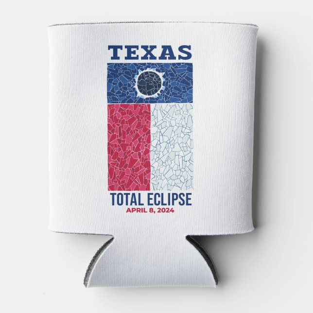 Texas insgesamt Eclipse Foam Kann kühler Dosenkühler (Vorderseite)