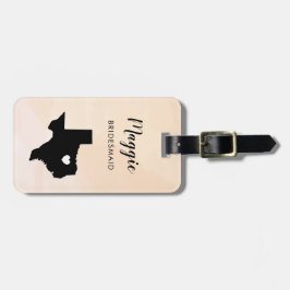 Texas-Karten-Gepäck-Umbau, Wedding Gepäckanhänger