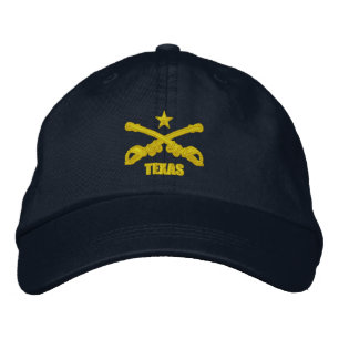 Texas-Kavallerie (bestickt) Bestickte Kappe