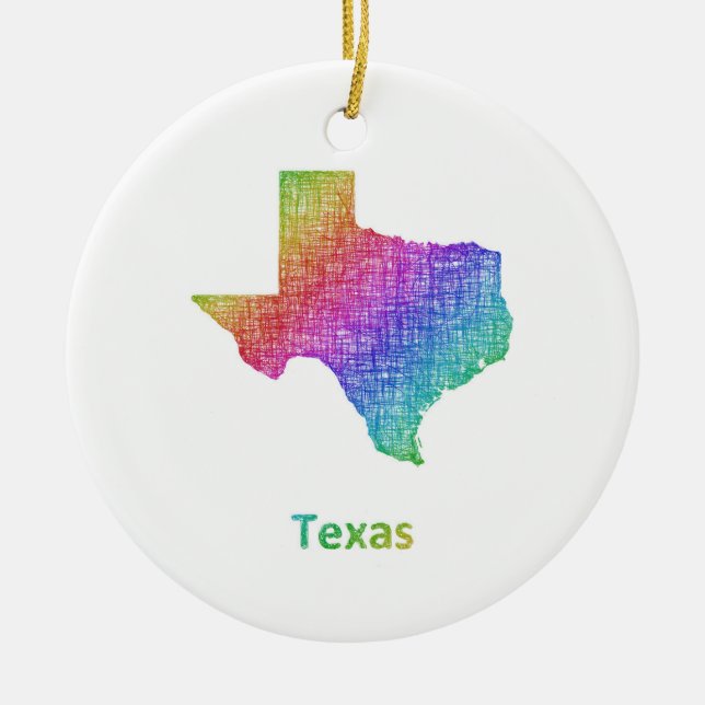 Texas Keramikornament (Vorne)