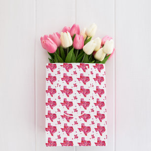 Texas Kisses Pattern Mittlere Geschenktüte