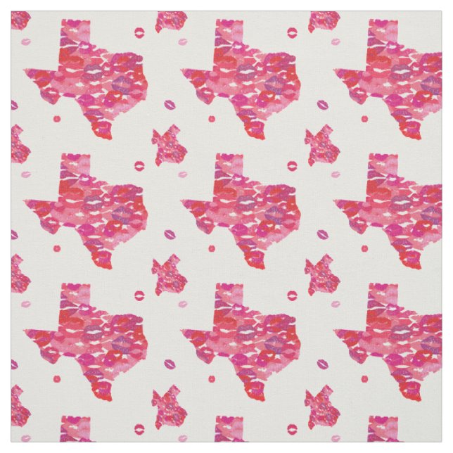 Texas Kisses Stoff (Muster)