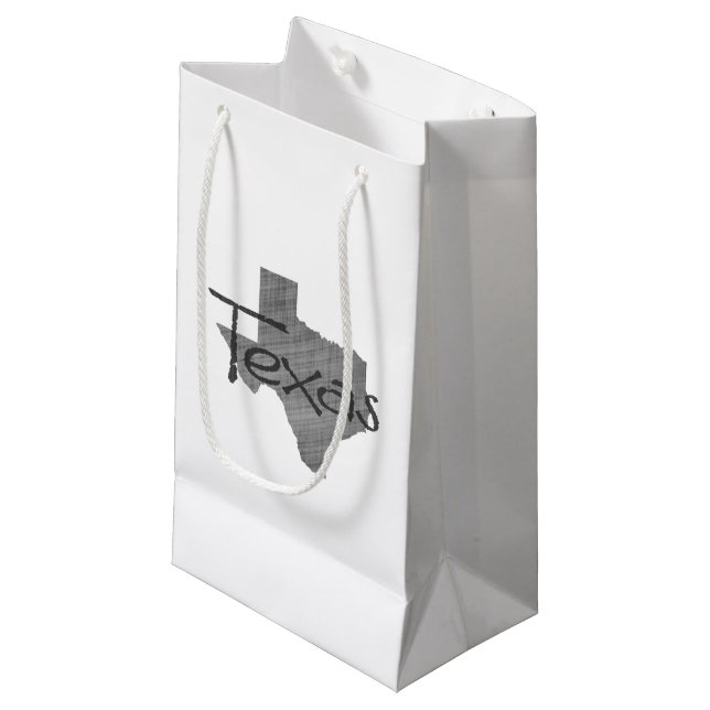 Texas Kleine Geschenktüte (Vorderseite Schrägansicht)