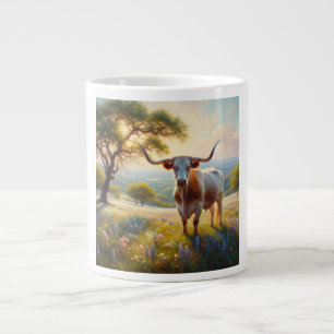 Texas-Langhornkuh Jumbo-Tasse