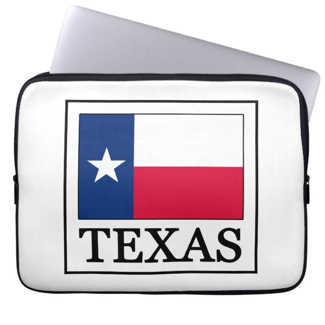 Texas Laptop Sleeve (Vorderseite)