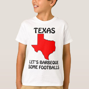 Texas - Lass uns einige Fußbälle grillen T-Shirt