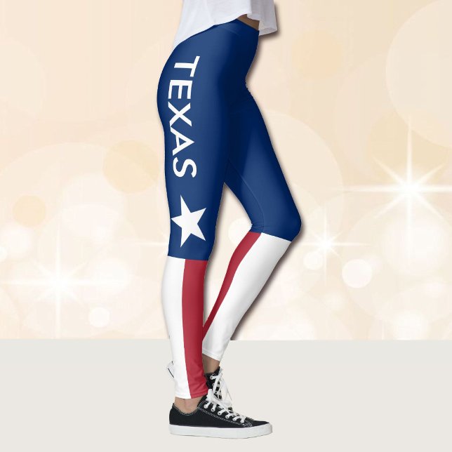 TEXAS Leggings Lone Star Running Yoga Pants (Von Creator hochgeladen)
