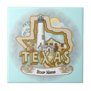 Texas Lighthouse Tile Fliese