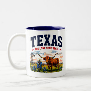 Texas Lone Star Abenteuer Zweifarbige Tasse