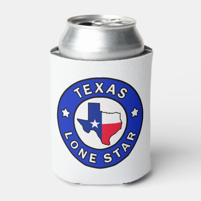 Texas Lone Star Dosenkühler (Kanne Vorderseite)