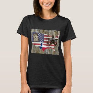 Texas Lone Star Dueling Pistolen am meisten Gewoll T-Shirt