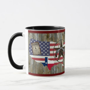 Texas Lone Star Dueling Pistolen am meisten Gewoll Tasse