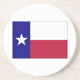 Texas Lone Star Flag Getränkeuntersetzer