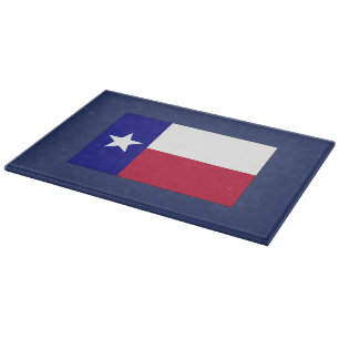 Texas Lone Star Flag Schneidebrett