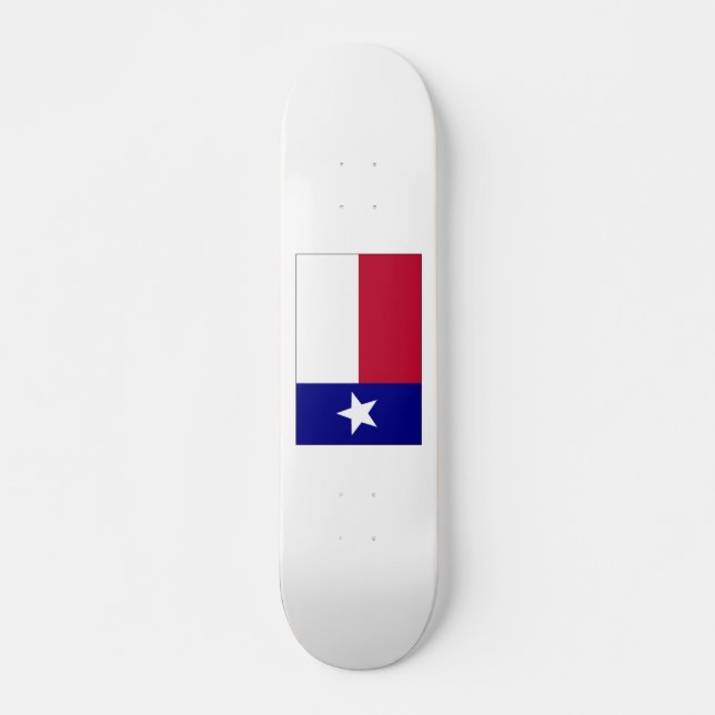 Texas Lone Star Flag Skateboard (Vorne)