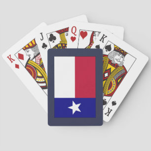 Texas Lone Star Flag Spielkarten