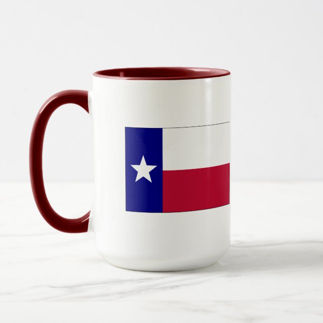 Texas Lone Star Flag Tasse (Links)