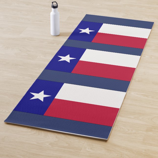 Texas Lone Star Flag Yogamatte (Beispiel)