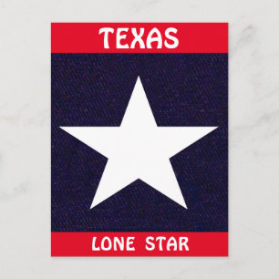 Texas Lone Star Postkarte