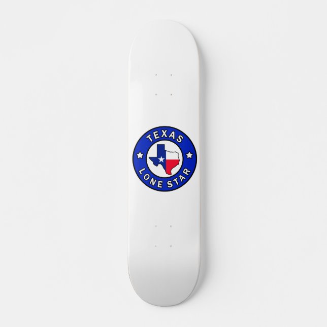 Texas Lone Star Skateboard (Vorne)