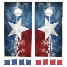 Texas-Lone-Star-Staat Inspirierte Flagge