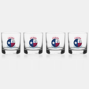 TEXAS-LONE-STAR-STAAT WHISKYGLAS