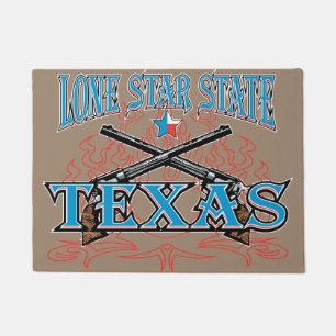 Texas Lone Star State Fußmatte