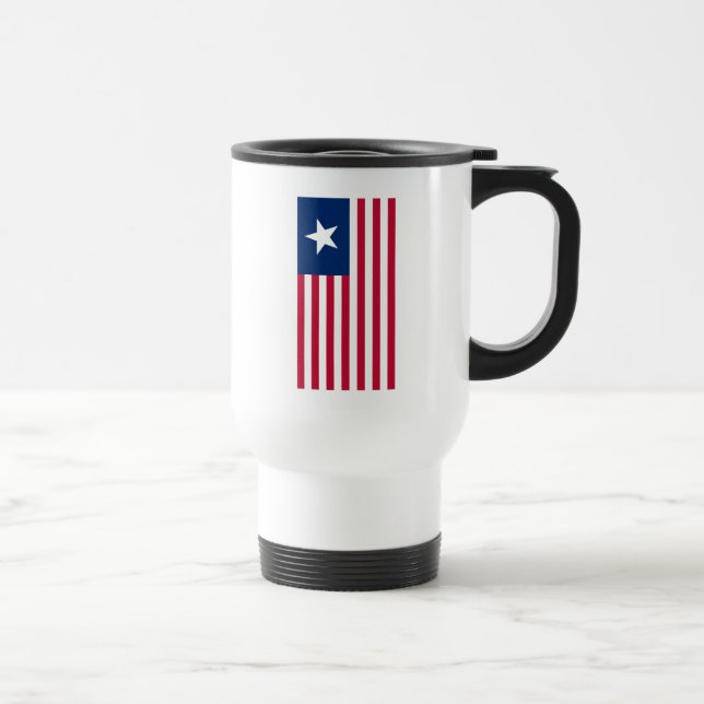 Texas, Lone Star und Streifen Reisebecher (Rechts)