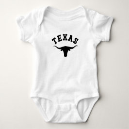 Texas Longhorn Austin Dallas Baby Strampler