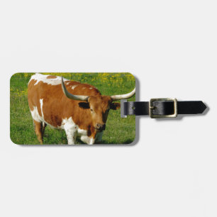 Texas Longhorn Gepäckanhänger