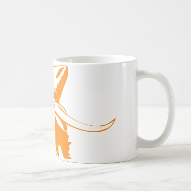Texas longhorn kaffeetasse (Rechts)