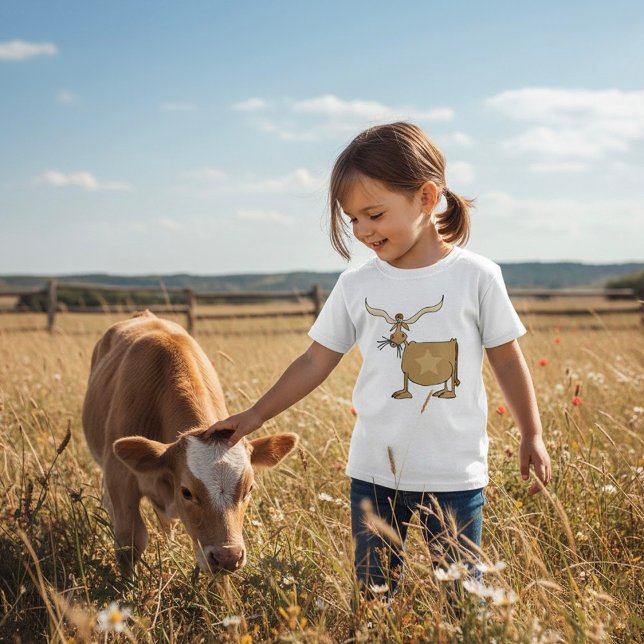 Texas Longhorn Kuh T-Shirt (Von Creator hochgeladen)