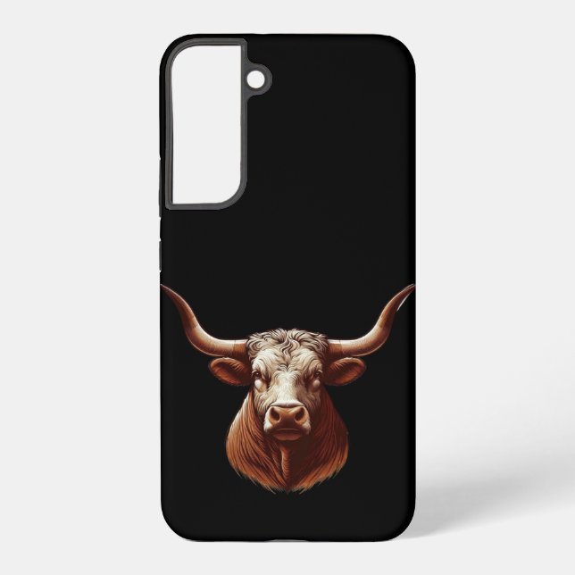 Texas Longhorn Samsung Galaxy Hülle (Rückseite)