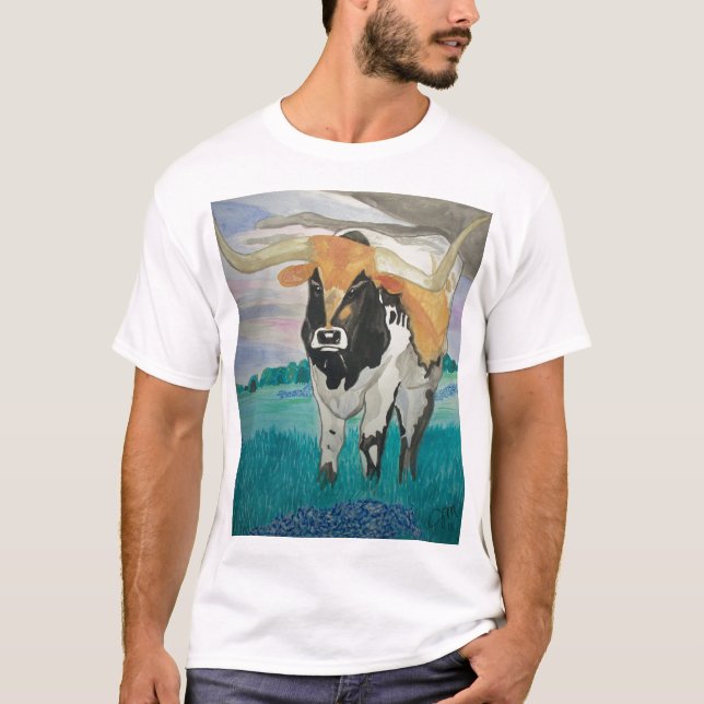 Texas Longhorn T-Shirt (Vorderseite)