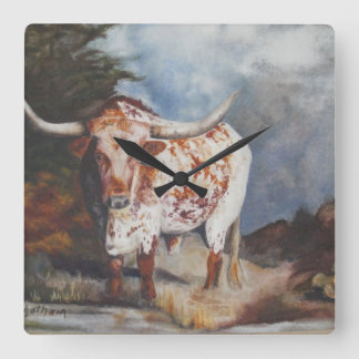 Texas Longhorn Uhr