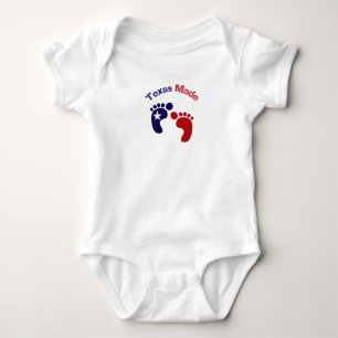 Texas machte baby strampler