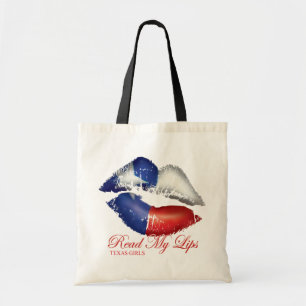 Texas-Mädchen lasen meine LippenTaschen-Tasche Tragetasche