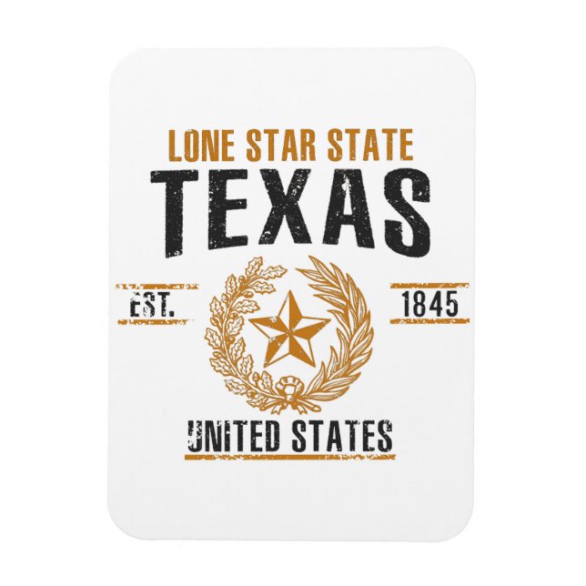 Texas Magnet (Vertikal)